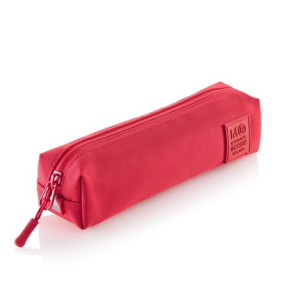 ESTUCHE MIQUELRIUS RECTANGULAR RECICLADO RAW ROJO