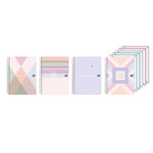 CUADERNO ESPIRAL MICROPERFORADO OXFORD COLECCIÓN FOLLOW YOUR HEART