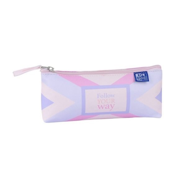 ESTUCHE TRIANGULAR OXFORD FOLLOW YOUR WAY