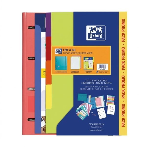 PORTABLOC OXFORD POLYFOAM C/RECAM. PACK AHORRO VIVO ROJO SANDÍA