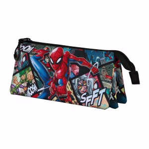 ESTUCHE KARATERMANIA TRIPLE SPIDERMAN MARVEL