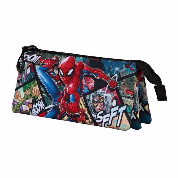 ESTUCHE KARATERMANIA TRIPLE SPIDERMAN MARVEL