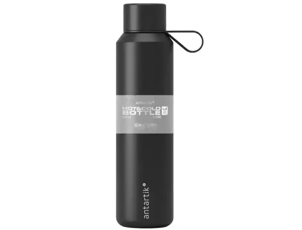 BOTELLA ISOTÉRMICA ANTARTIK CORE 600ML NEGRA
