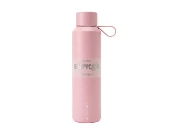 BOTELLA ISOTÉRMICA ANTARTIK CORE 600ML ROSA PASTEL