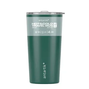 VASO TÉRMICO ANTARTIK TAPA HERMÉTICA 520ML VERDE MILITAR