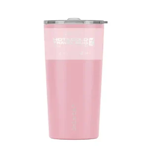 VASO TÉRMICO ANTARTIK TAPA HERMÉTICA 520ML ROSA PASTEL