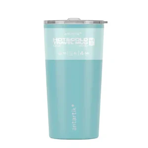 VASO TÉRMICO ANTARTIK TAPA HERMÉTICA 520ML CELESTE PASTEL