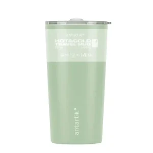VASO TÉRMICO ANTARTIK TAPA HERMÉTICA 520ML VERDE PASTEL