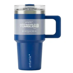 VASO TÉRMICO ANTARTIK CON ASA 570ML AZUL MARINO