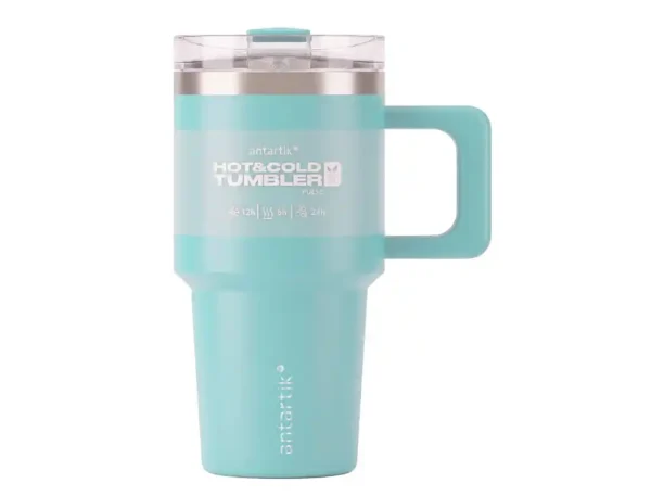 VASO TÉRMICO ANTARTIK CON ASA 570ML CELESTE PASTEL