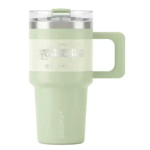 VASO TÉRMICO ANTARTIK CON ASA 570ML VERDE PASTEL