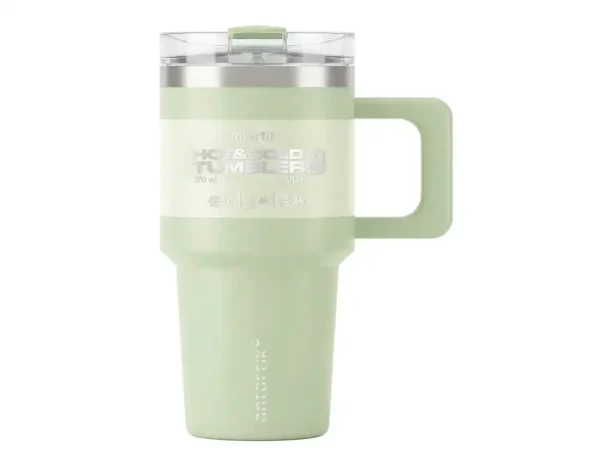 VASO TÉRMICO ANTARTIK CON ASA 570ML VERDE PASTEL