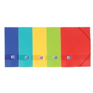 CARPETA OXFORD C/ELASTICO POLIFOAM COLORES VIVOS SURTIDOS