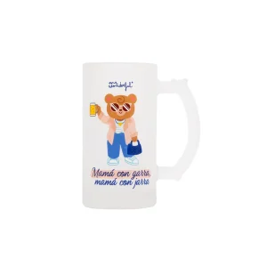 JARRA DE CERVEZA MR WONDERFUL MAMÁ CON GARRA, MAMÁ CON JARRA