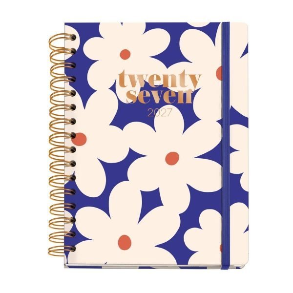 AGENDA 18 MESES PLUS MIQUELRIUS 26/27 A5 SEMANAL WIRE-O BOLD DAISY - Imagen 8