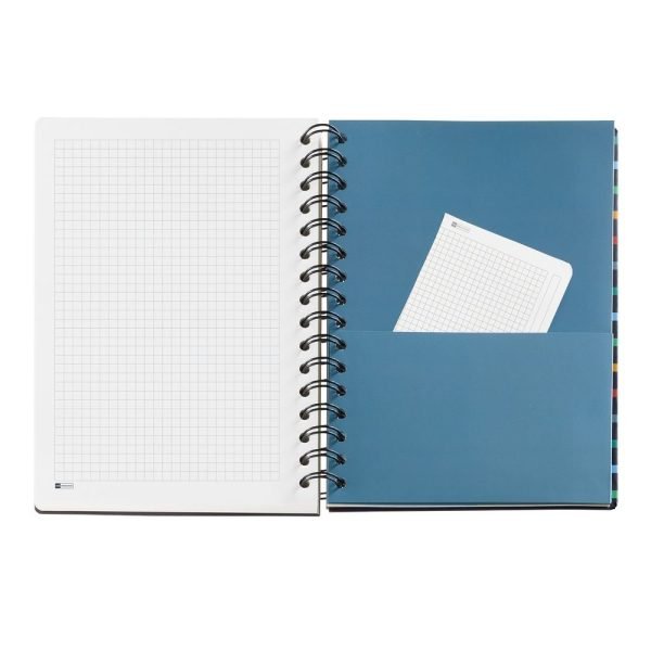 AGENDA 18 MESES PLUS MIQUELRIUS 26/27 A5 SEMANAL WIRE-O STRIPES - Imagen 5