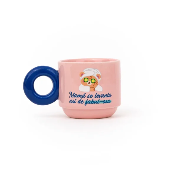 TAZA APILABLE MR WONDERFUL MAMÁ SE LEVANTA ASÍ DE FABULOSA