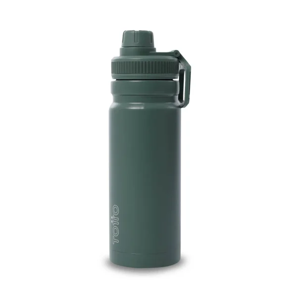BOTELLA ISOTÉRMICA TOTTO 550ML VERDE MILITAR