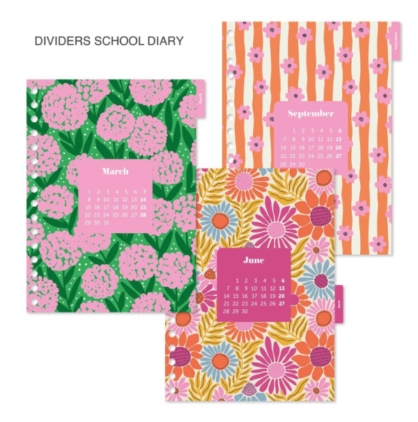 AGENDA ESCOLAR MIQUELRIUS 26/27 A5 DIARIA GREEN BLOOM - Imagen 6