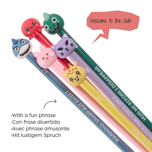 SET 3 LÁPICES BACK2FUN WILD FRIENDS - Imagen 4