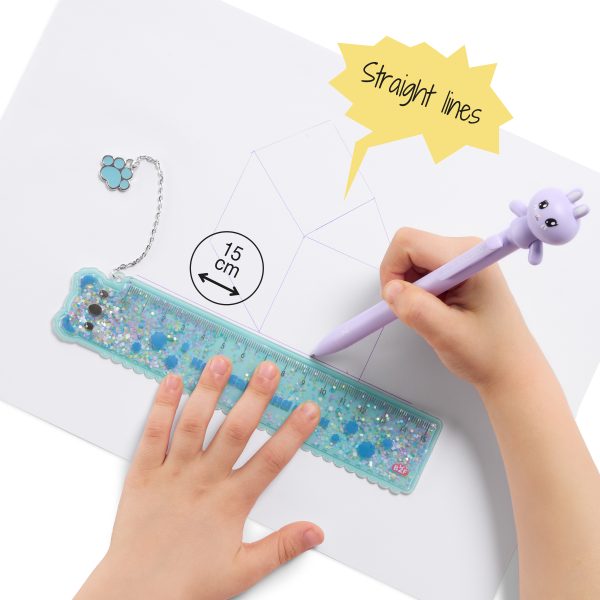 REGLA 15CM GLITTER BACK2FUN UNICORNIO - Imagen 4