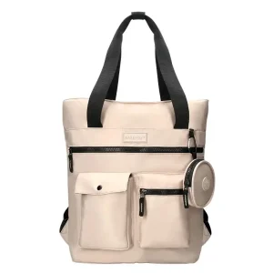 BOLSO MOCHILA ANTARTIK COLOR BEIGE 400x120x390 mm