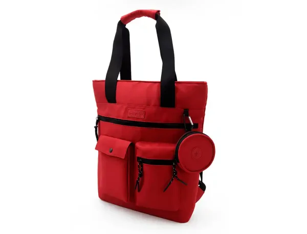 BOLSO MOCHILA ANTARTIK COLOR BURDEOS 400x120x390 mm - Imagen 3