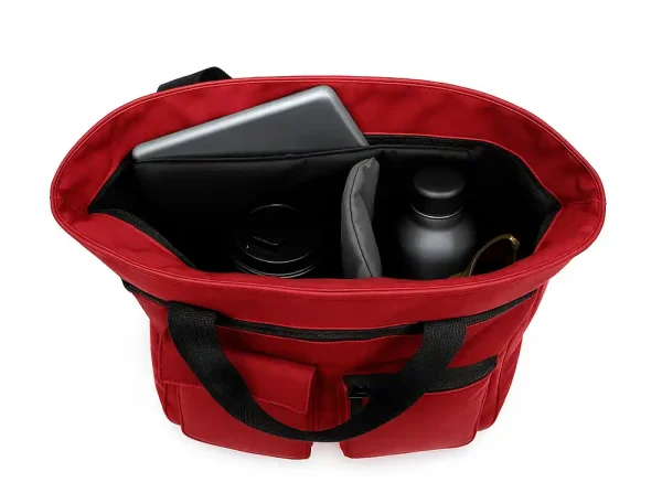 BOLSO MOCHILA ANTARTIK COLOR BURDEOS 400x120x390 mm - Imagen 2
