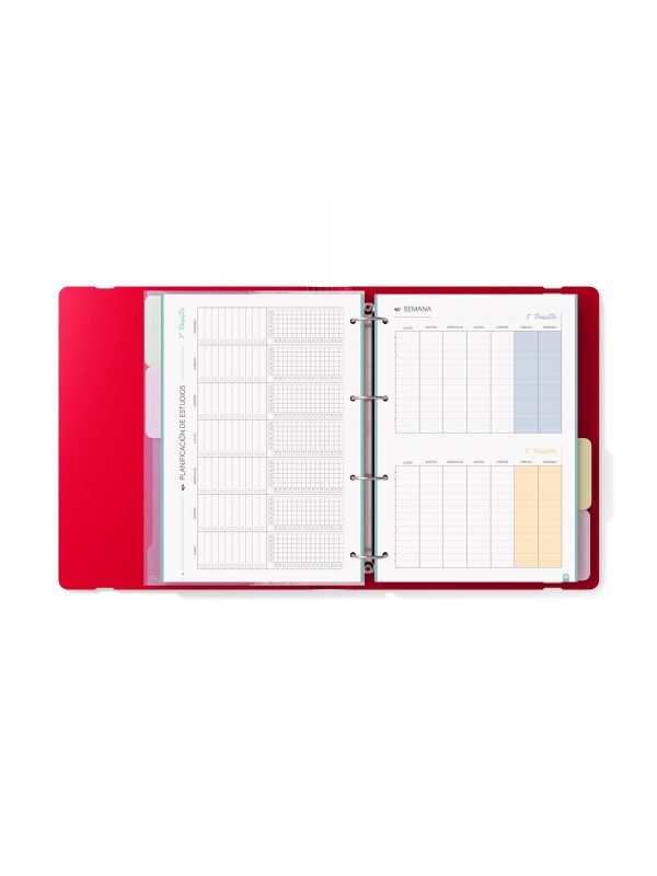 PORTABLOC CARCHIVO POLYFOAM STYLE ROJO - Imagen 3