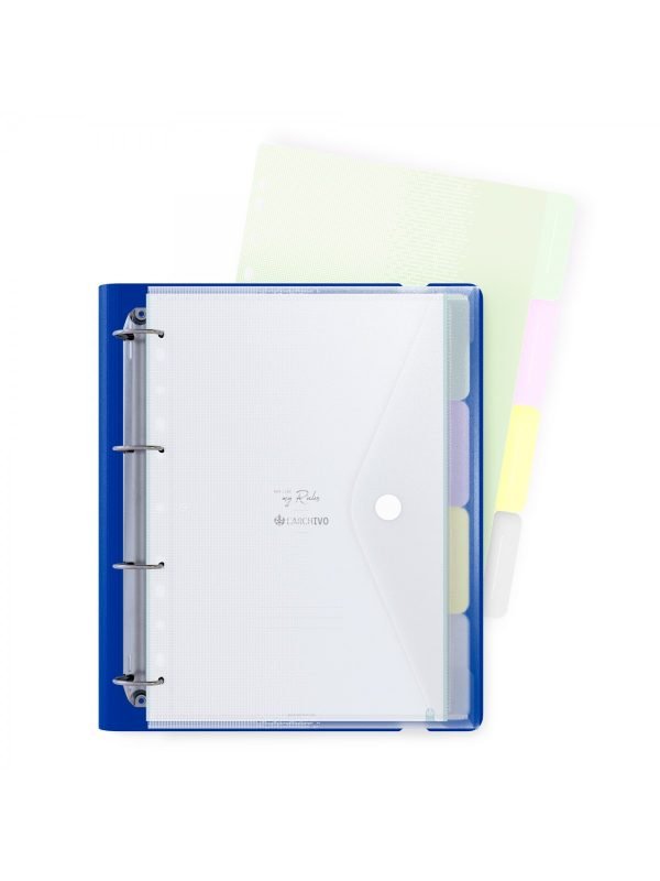 PORTABLOC CARCHIVO POLYFOAM STYLE AZUL - Imagen 2