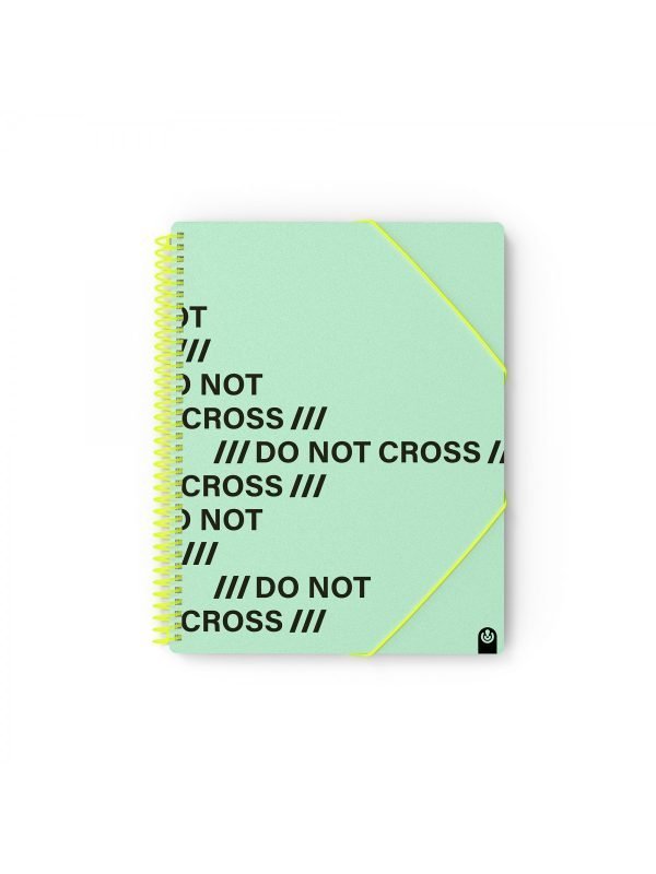 CARPETA FUNDAS ESPIRAL CARCHIVO 20 UND. DO NOT CROSS MINT
