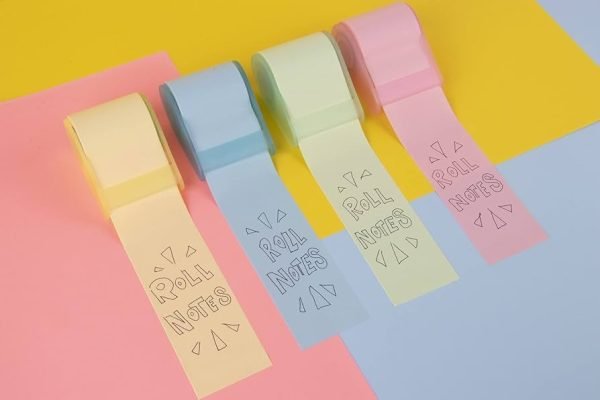 NOTAS ADHESIVAS APLI ROLL NOTES 8Mx50mm PASTEL AMARILLO - Imagen 3