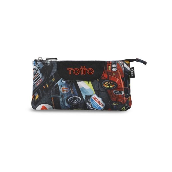 ESTUCHE TOTTO TRIPLE TABLERO COCHES