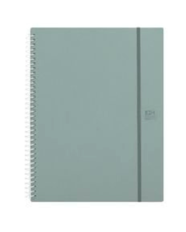 CARPETA FUNDAS ESPIRAL OXFORD 40 UND. FOREST VERDE