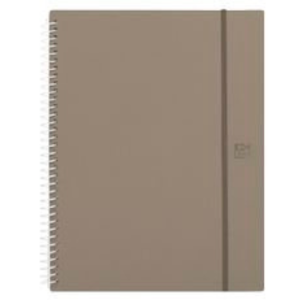 CARPETA FUNDAS ESPIRAL OXFORD 60 UND. FOREST MARRÓN