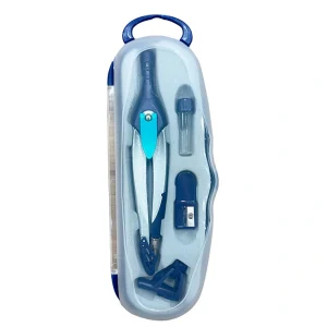 COMPÁS LIDERPAPEL LOCK DEVICE CON ADAPTADOR AZUL OSCURO