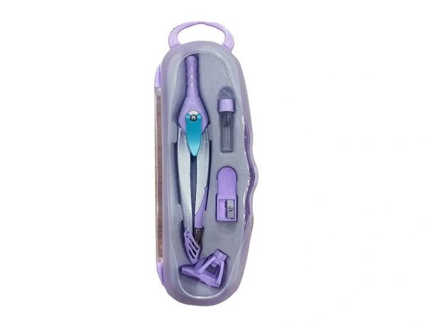 COMPÁS LIDERPAPEL LOCK DEVICE CON ADAPTADOR VIOLETA