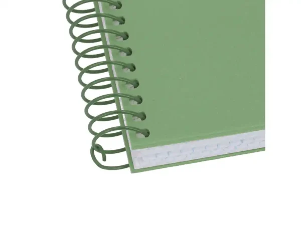 CUADERNO ESPIRAL ANTARTIK A4 CUADROS 80H POLYFOAM COLOR VERDE MATCHA - Imagen 4