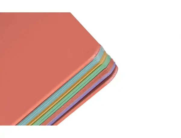 CUADERNO ESPIRAL ANTARTIK A4 CUADROS MICROPERFORADO 120H POLYFOAM COLOR ROSA CORAL - Imagen 4