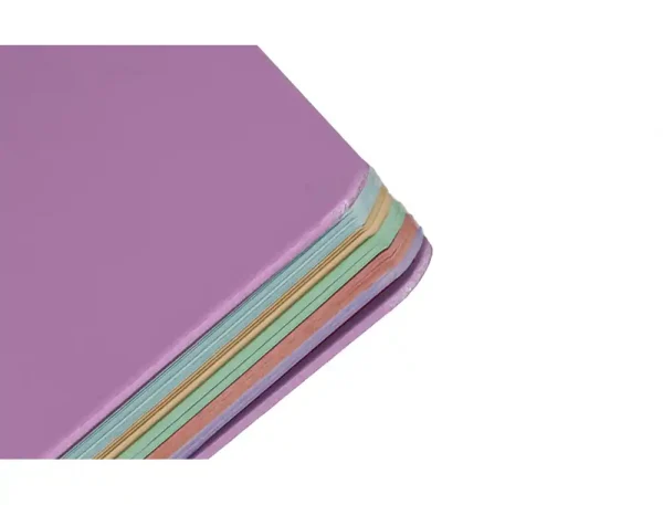 CUADERNO ESPIRAL ANTARTIK A4 CUADROS MICROPERFORADO 120H POLYFOAM COLOR MORADO LAVANDA - Imagen 4
