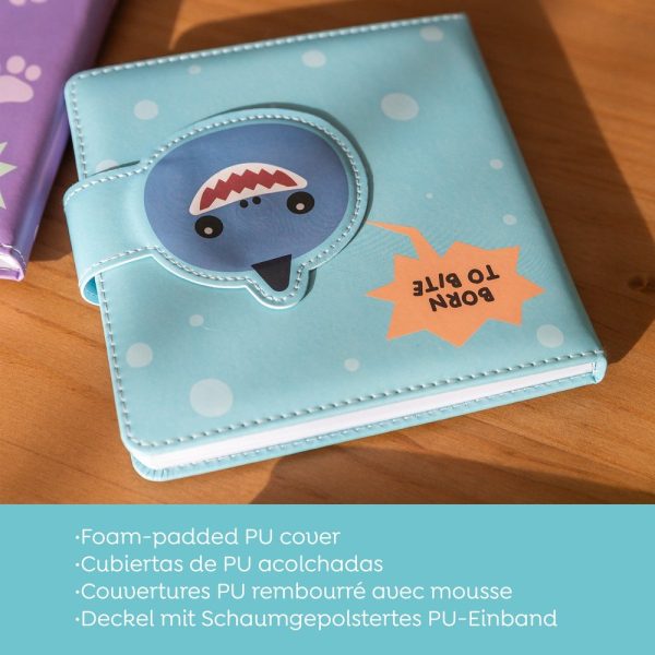 CUADERNO ACOLCHADO IMANTADO BACK2FUN TIBURON - Imagen 4
