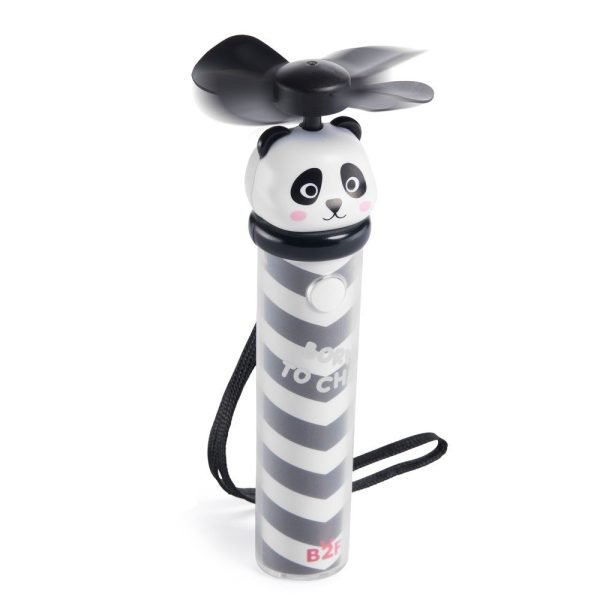 MINI VENTILADOR FAN-TASTIC BACK2FUN NEGRO