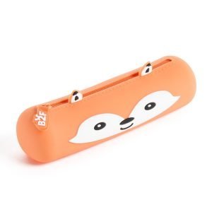 ESTUCHE SILICONA SENCILLO BACK2FUN ZORRO