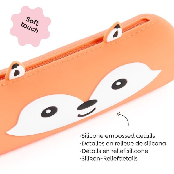 ESTUCHE SILICONA SENCILLO BACK2FUN ZORRO - Imagen 4