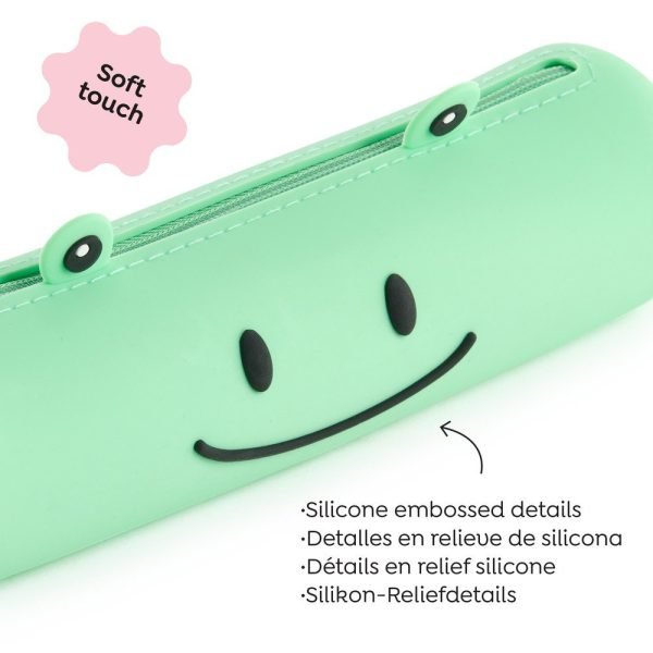 ESTUCHE SILICONA SENCILLO BACK2FUN RANA - Imagen 4