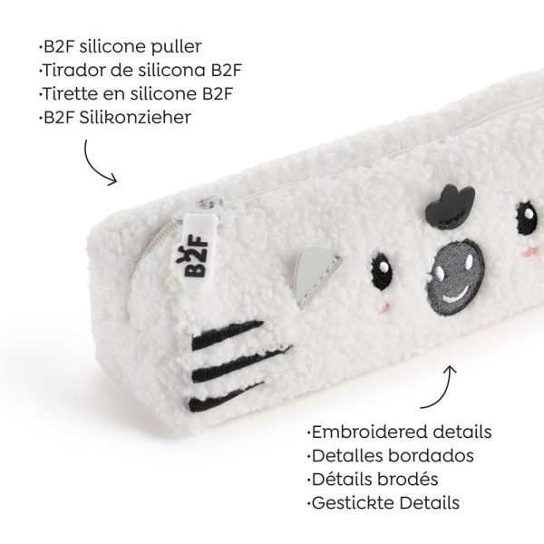 ESTUCHE PELITOS SENCILLO BACK2FUN ZEBRA - Imagen 3