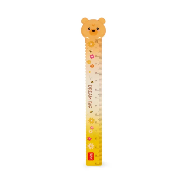 REGLA 15CM LEGAMI TEDDY BEAR