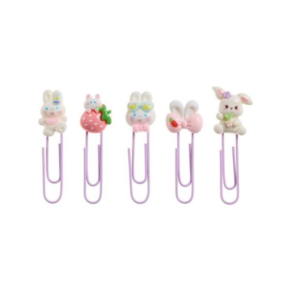 SET CLIPS 5UND. CLIP&CALM BACK2FUN CONEJITO MORADO