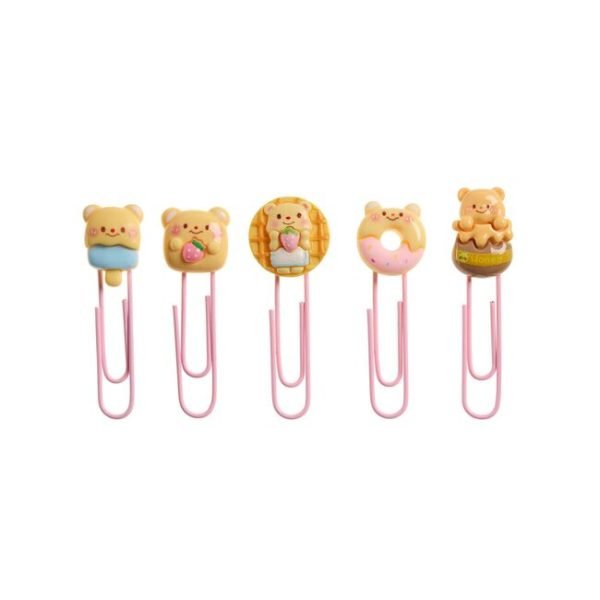 SET CLIPS 5UND. CLIP&CALM BACK2FUN OSO ROSA