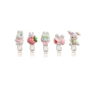 SET PINZAS 5UND. CLIP&CALM BACK2FUN CONEJITO MORADO